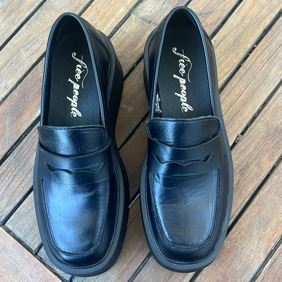 Free People Nico Platform Loafers size 6 - Picture 3 of 5
